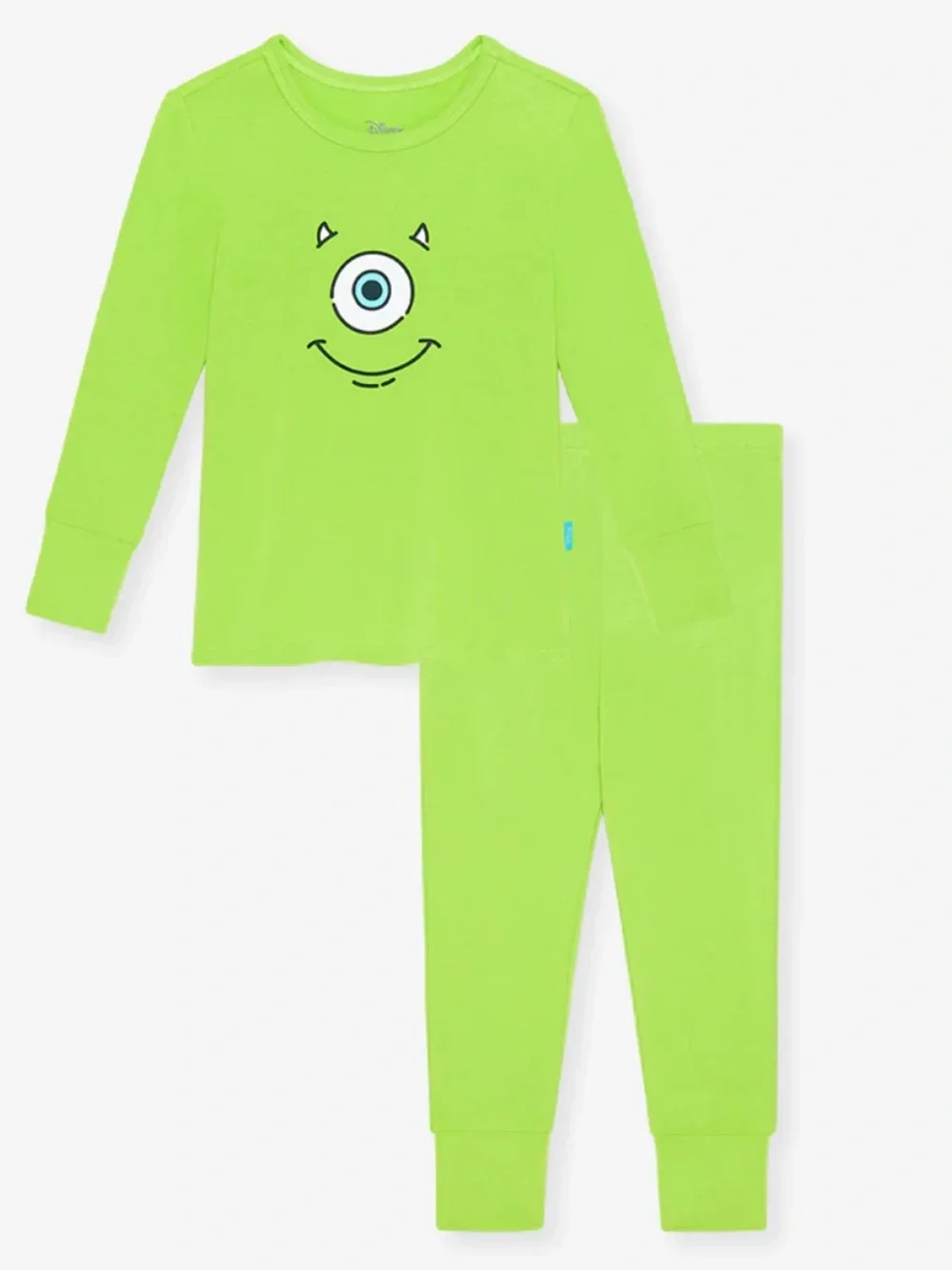 Posh Peanut Disney Lime Green Mike Wazowski Monster Pajama Set